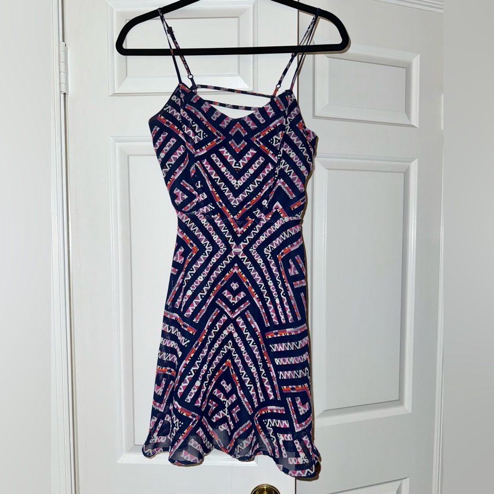 Geometric Mini Dress